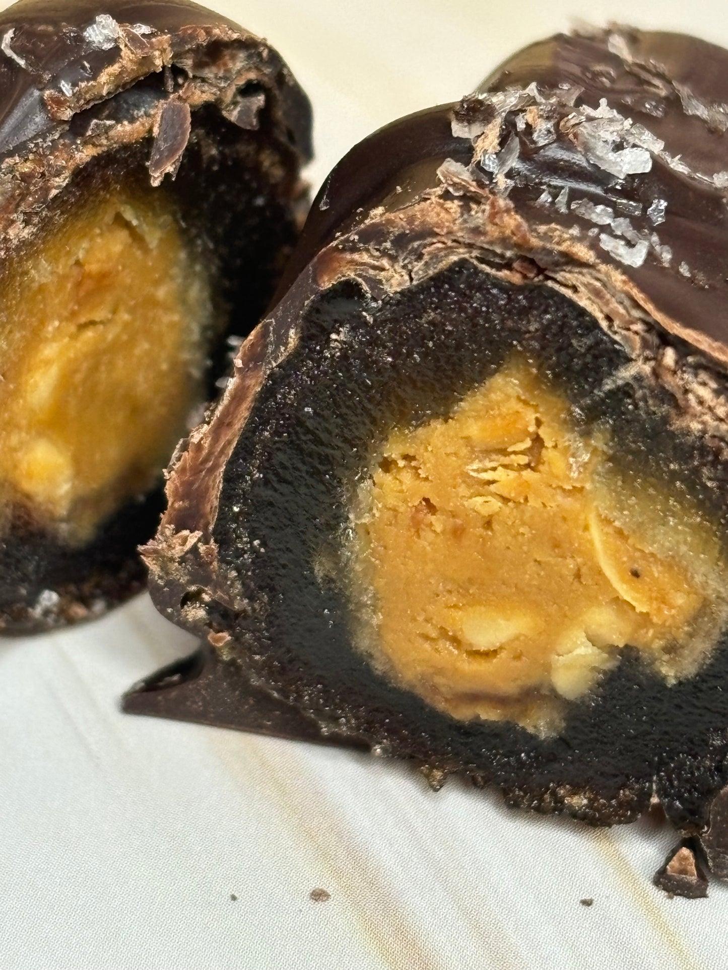 24 x Peanut butter dark chocolate stuffed dates ( wholesale )