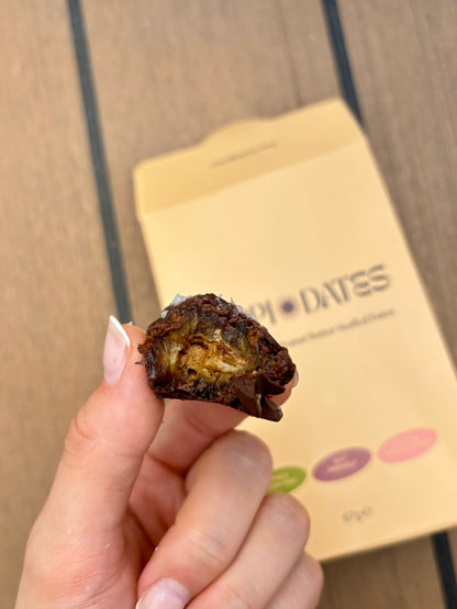 2 x 3 pack of Peanut Butter & Dark Chocolate Stuffed Dates