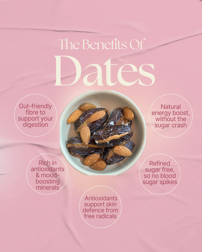 2 x 3 Pack of Almond Butter Crunch Stuffed Dates